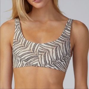 BOYS + ARROWS ANIMALISTIC VAWN BIKINI TOP